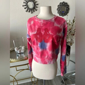 Kappa full of colors Tie dye sweatshirts size XS